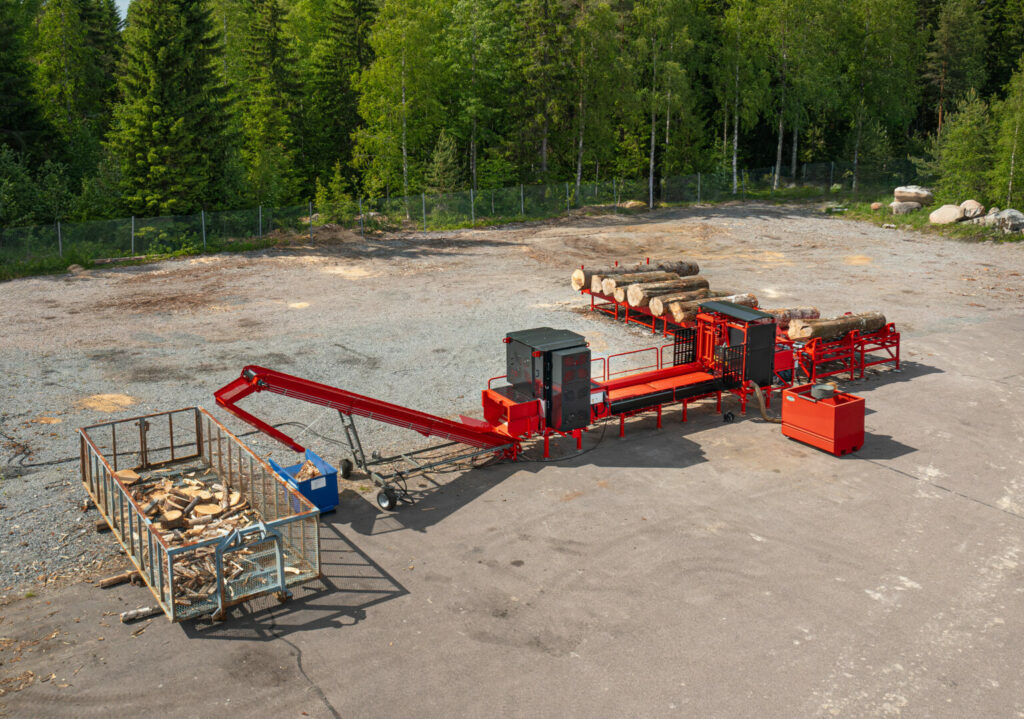 Palax X firewood factory