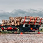 Palax Mega log table can carry up to 12 m3 of logs.