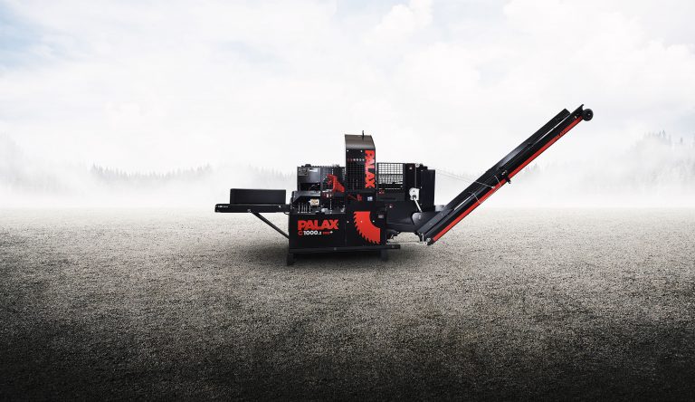Palax C1000 Pro+ firewood processor