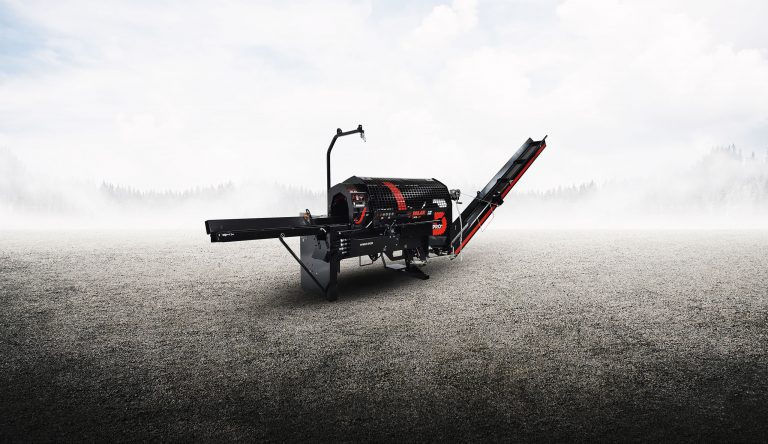 Palax D410 firewood processor