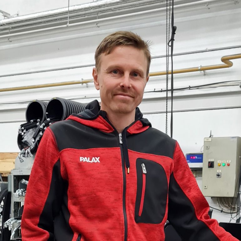 Palax export manager Mika Joensuu