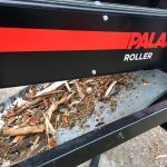 Palax Roller wood debris