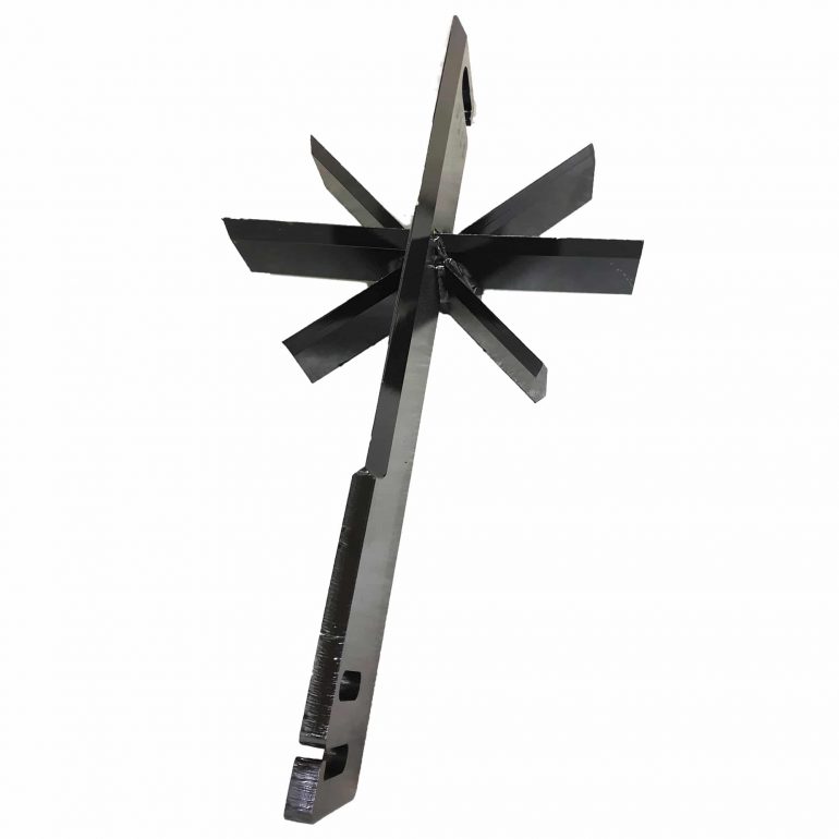 Palax 2/8 wedge for splitting the wood in 2 or 8 ways.