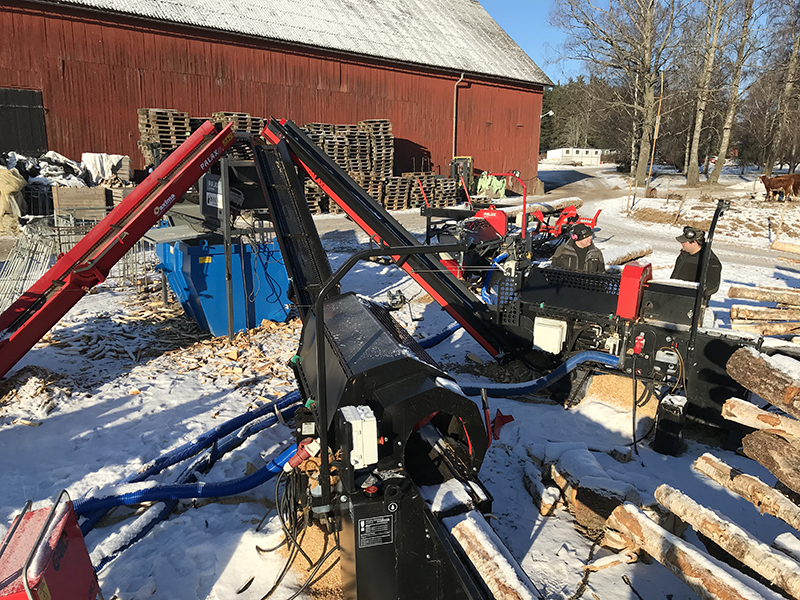 Palax Firewoodprocessor JSM VED