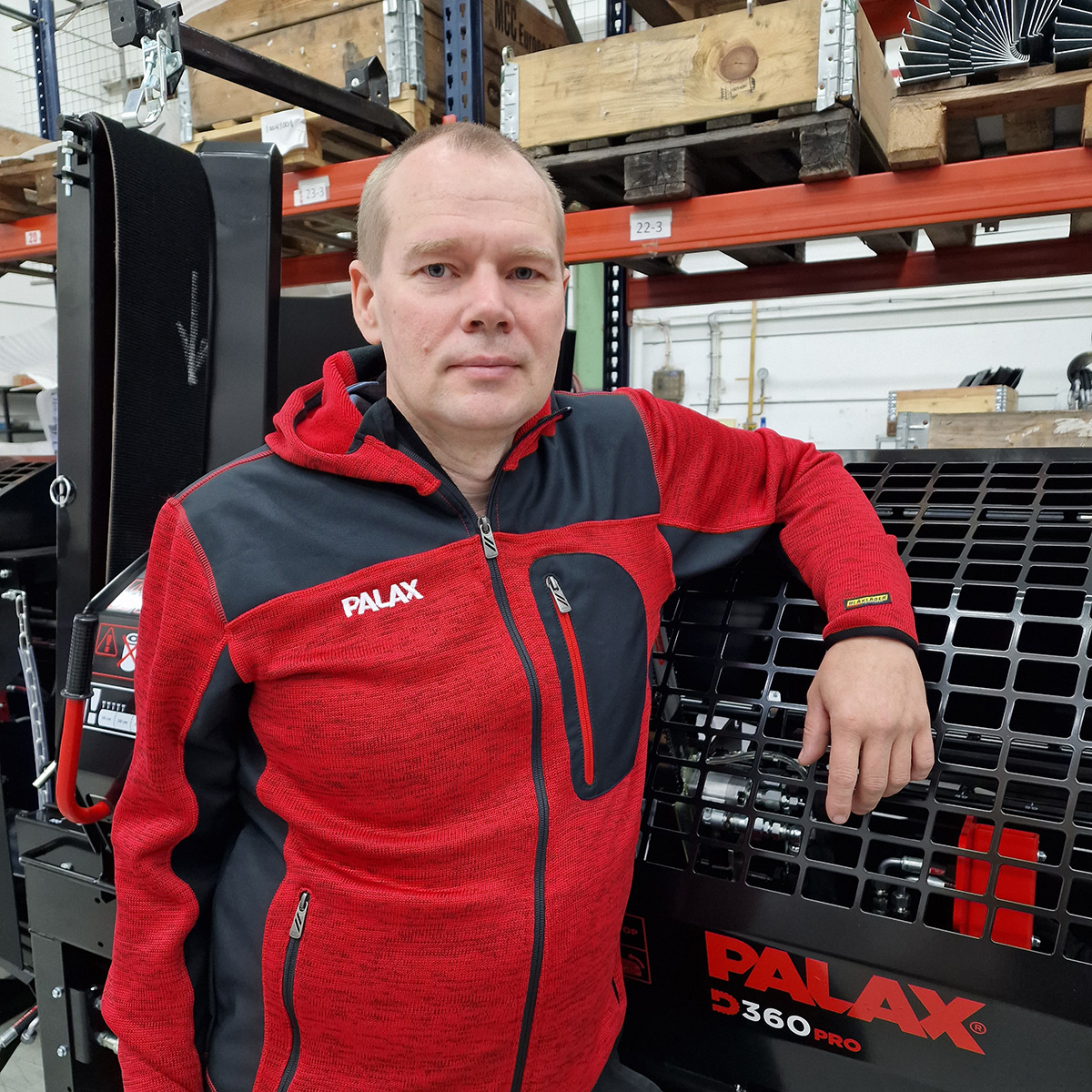 Palax Technical Expert Teemu Valkama.