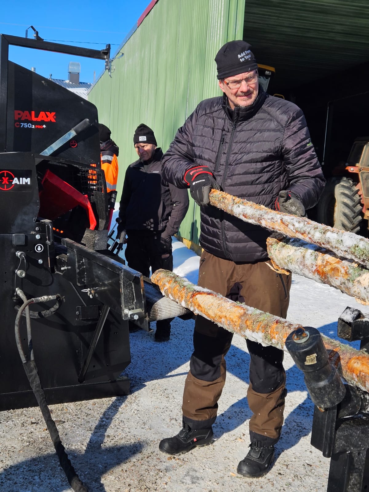 Palax C750.2 Pro+ model is one of the fastest firewood processors on the market.
