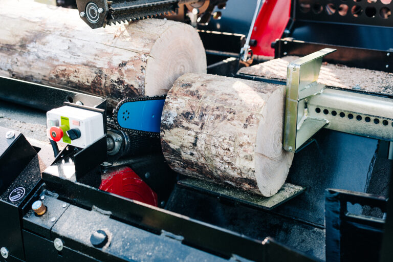 palax d460 firewood processor chainsaw